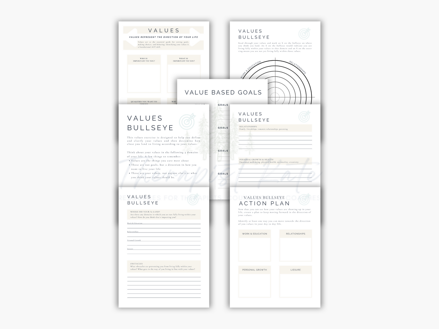 Values Clarification Worksheets