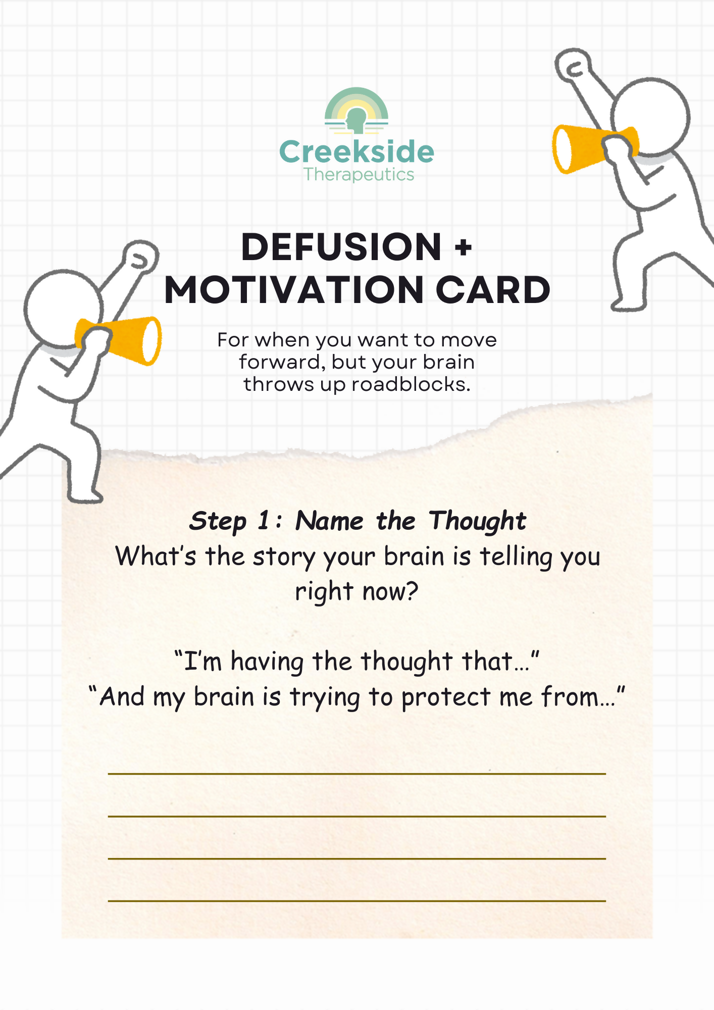 Defusion + Motivation