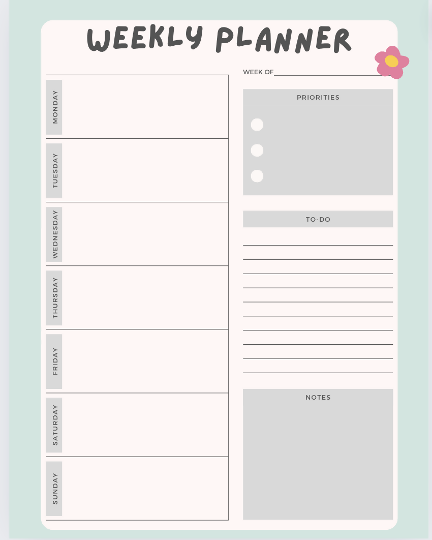 Printable Pregnancy Journal - Monitor Your Physical Well-Being with this Printable PDF
