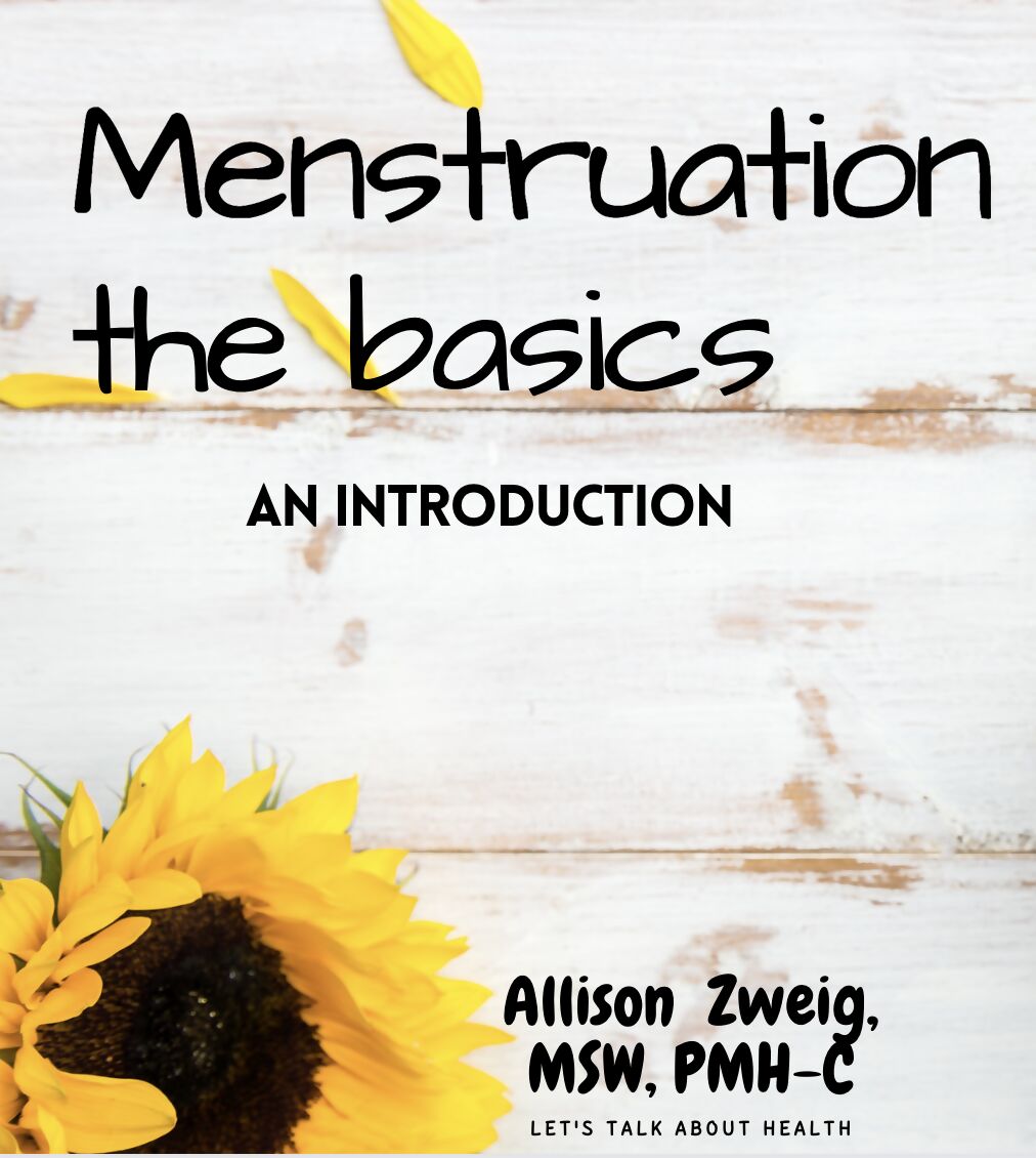 Menstruation: the basics (printable workbook)