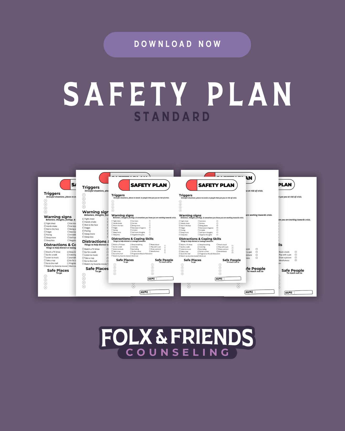 Safety Plan: Standard