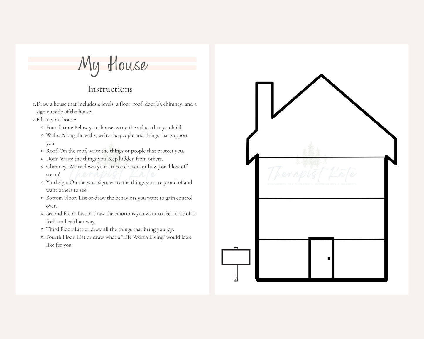 DBT house instructions