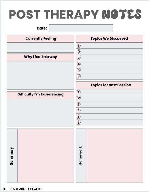 Therapy Journaling: Prompts and Mental Health Support, bundle
