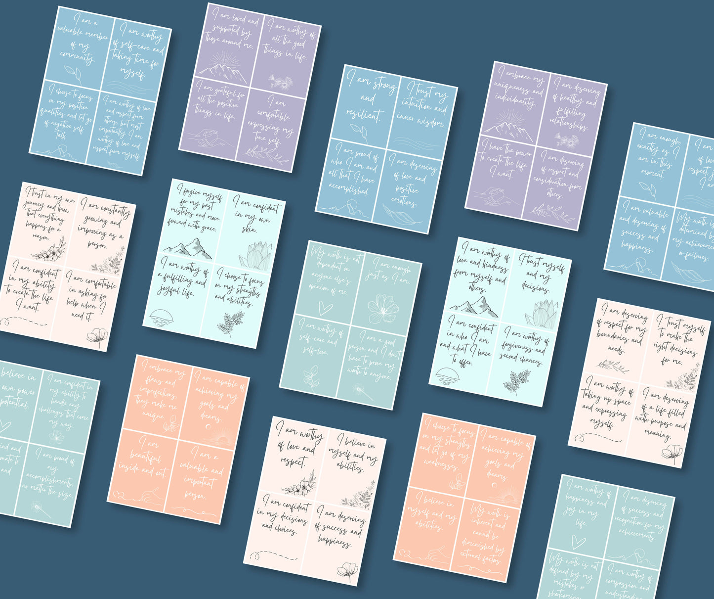 Positive Affirmation Cards