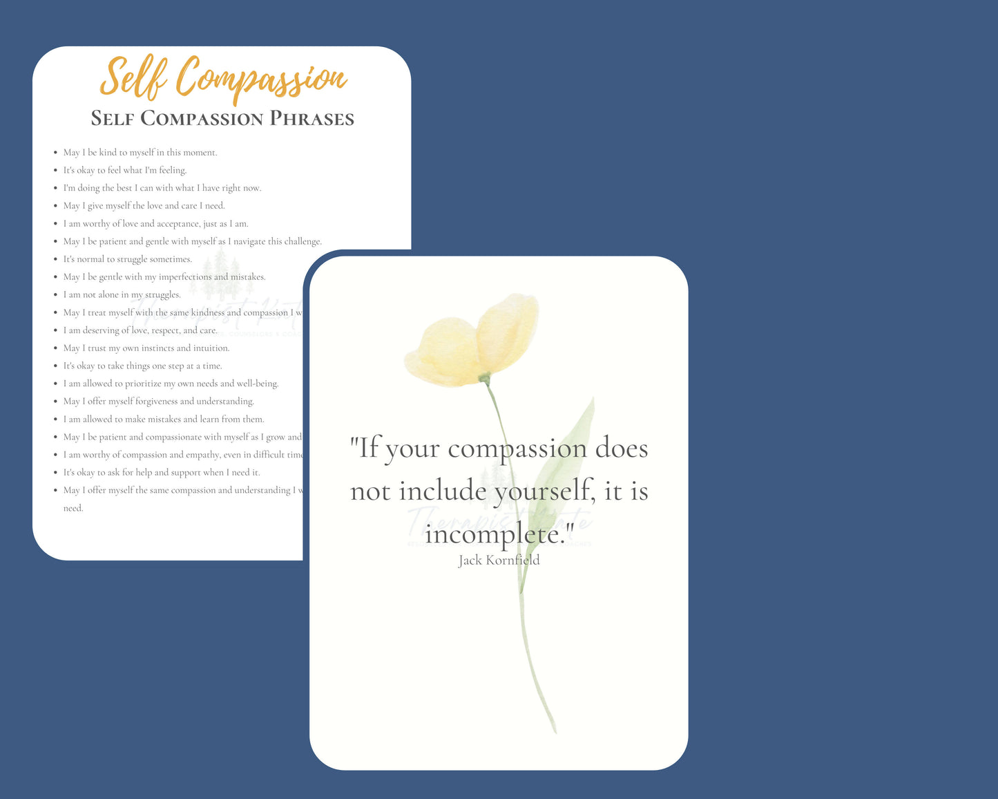Self Compassion Journal