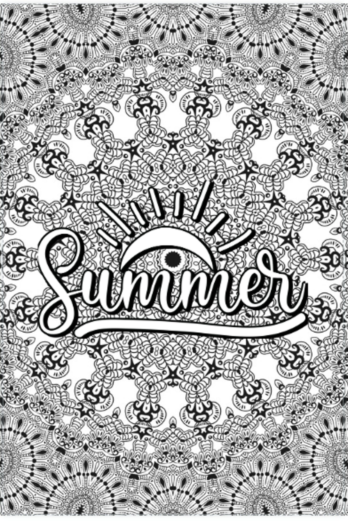 Summer solstice journal and goal planner (PDF)