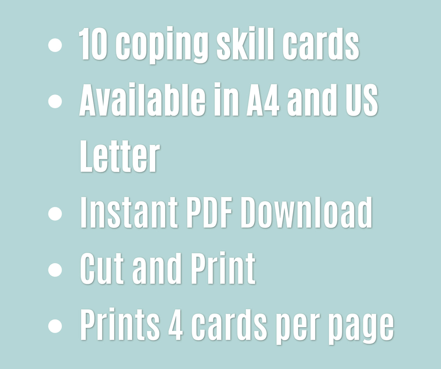 Breathing Exercise Cards