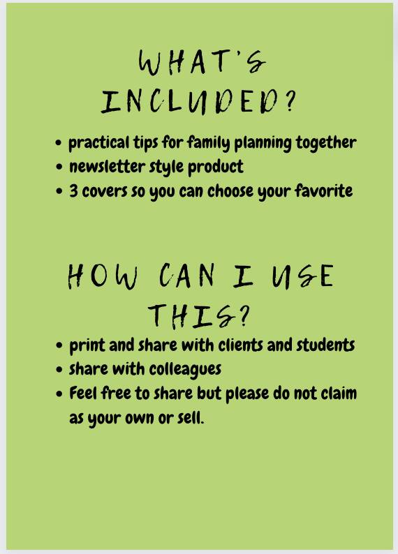 Family Planning Therapy Counseling PDF: Strengthen Relationships & Achieve Your Goals Together