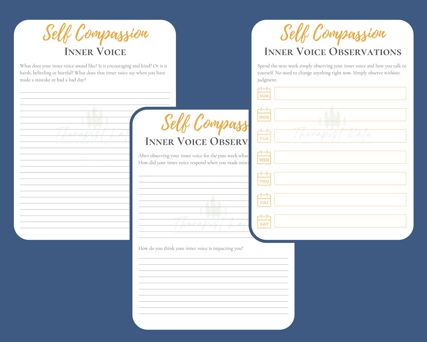 Self Compassion Journal