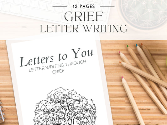 Grief Letter Writing Worksheets