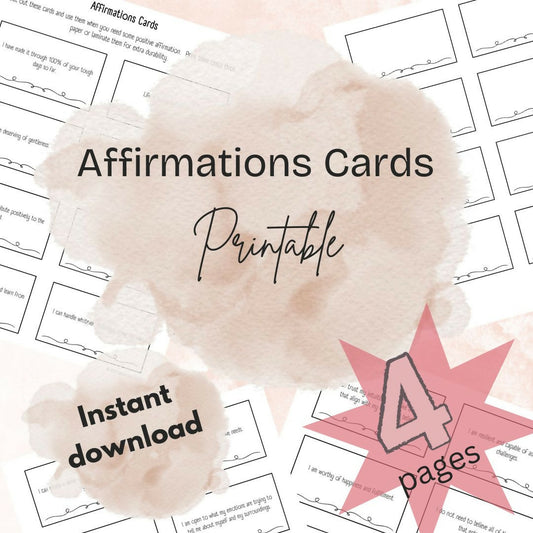 Affirmations Cards Ad 1