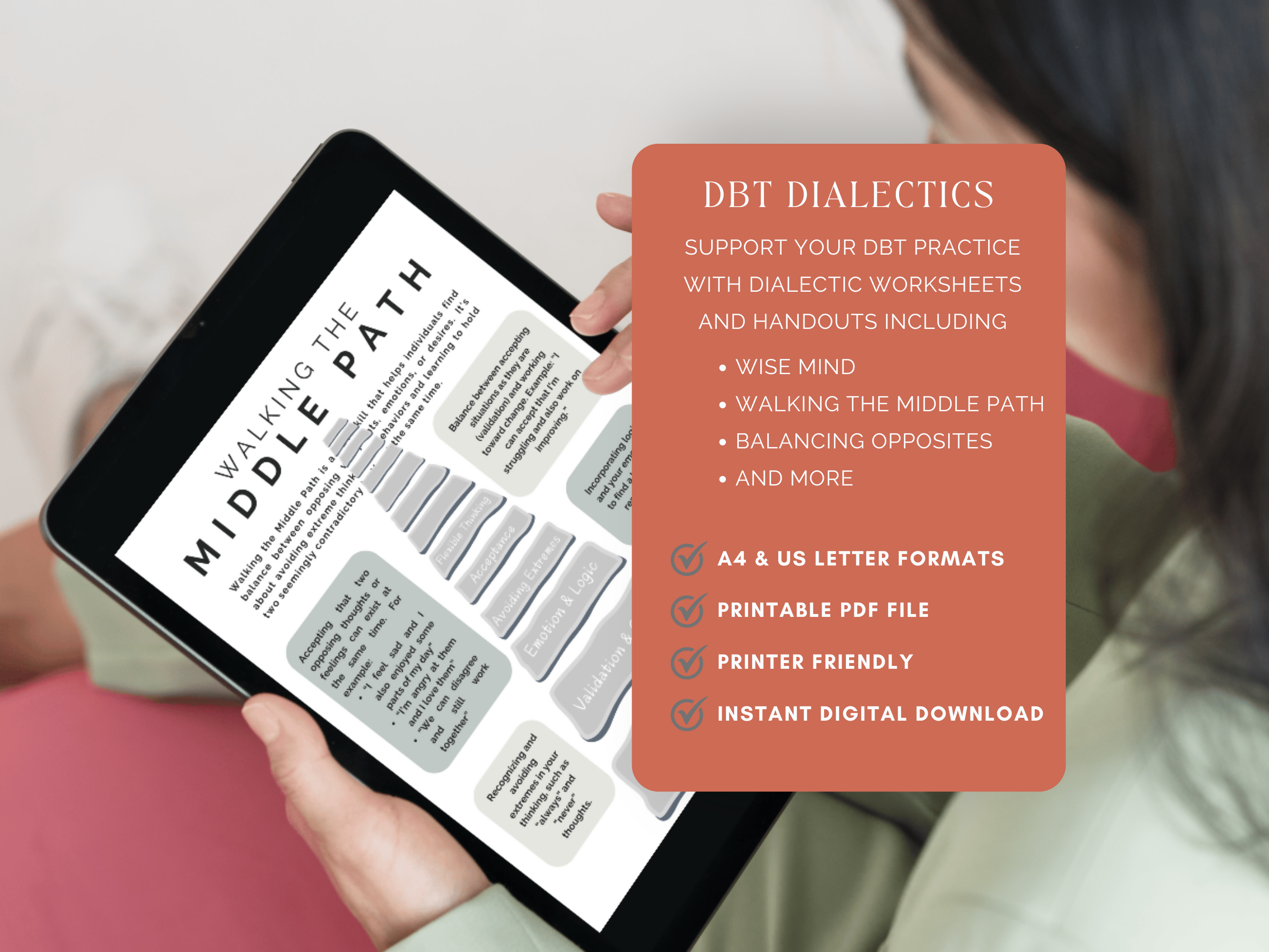 Wise Mind & Dialectics Worksheets