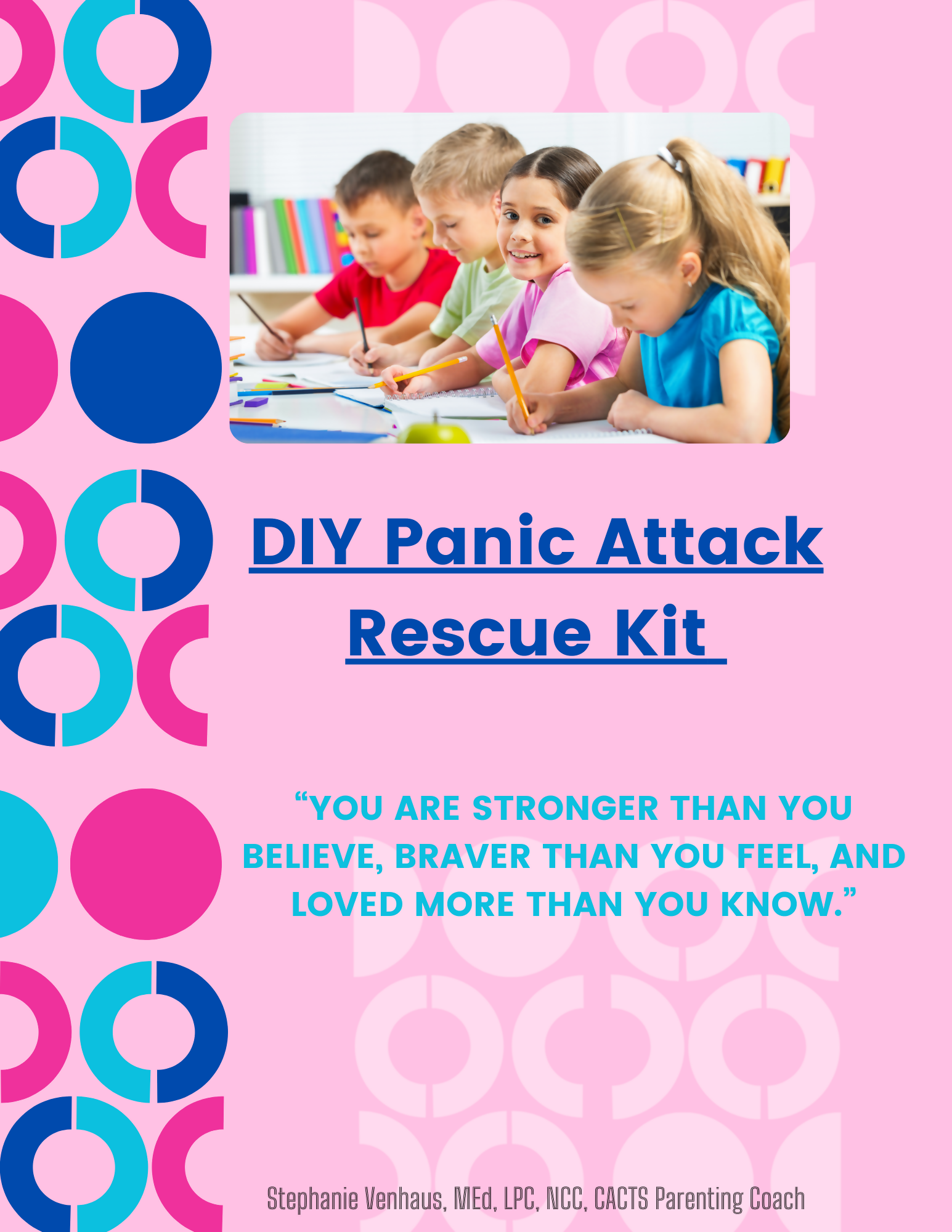 Homemade Rescue Box DIY Rescue Kit for Panic Attacks (children and adolescents)