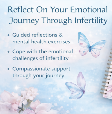Infertility Mental Health Workbook | TTC Emotional Support (Instant Download)