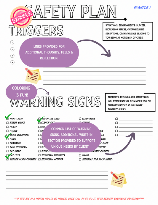 Safety Plan: Expanded