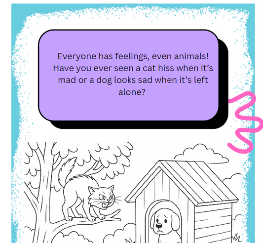When the Feelings Come: A learning colouring book about emotion regulation