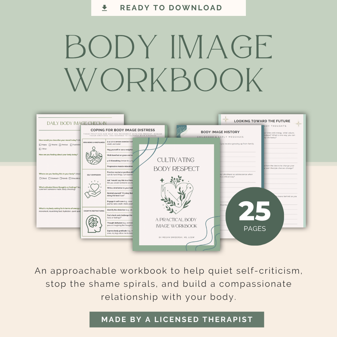 Cultivating Body Respect: A Practical Body Image Workbook