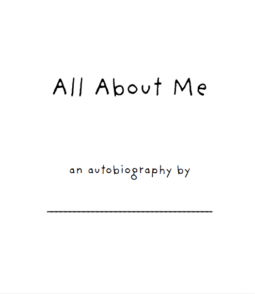 All About Me Adoption Book