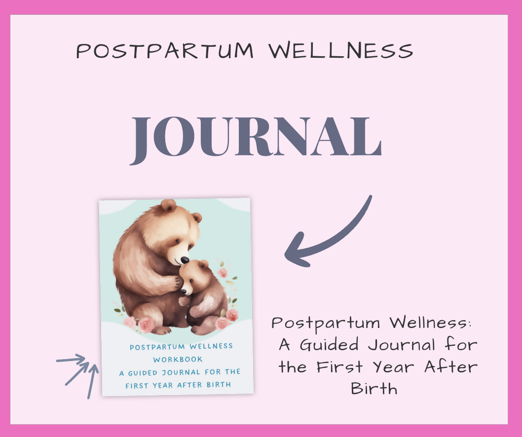 Postpartum Wellness Journal | Guided Workbook for New Parents (PDF Download)