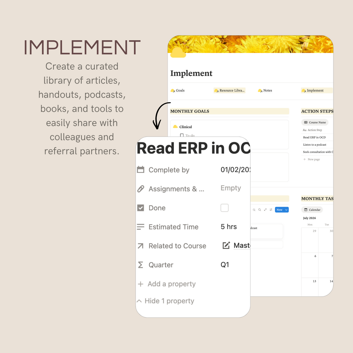 Professional Growth Studio | Notion Template