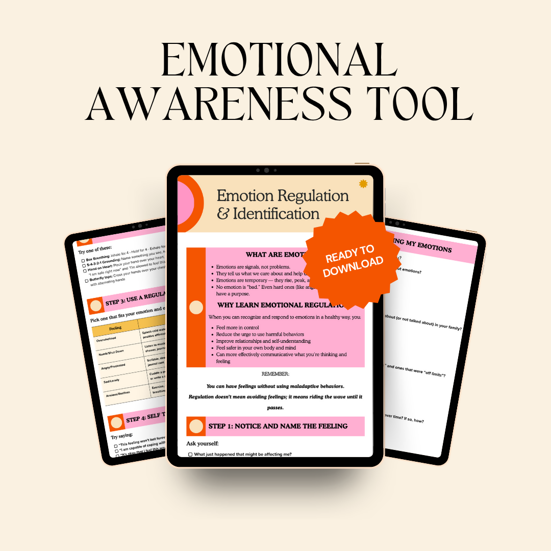 Emotion Identification and Regulation Tool