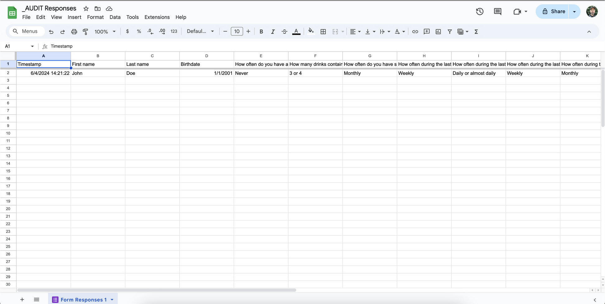 AUDIT 5