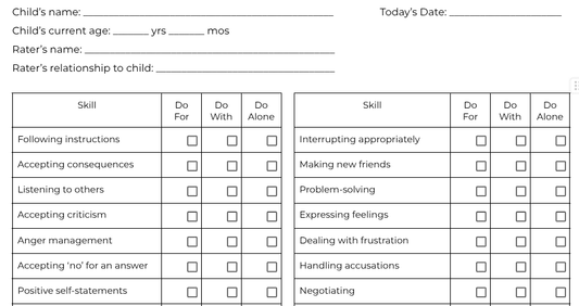 SEL Skills Assessment