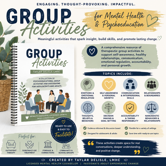 Anger Management Group Resources