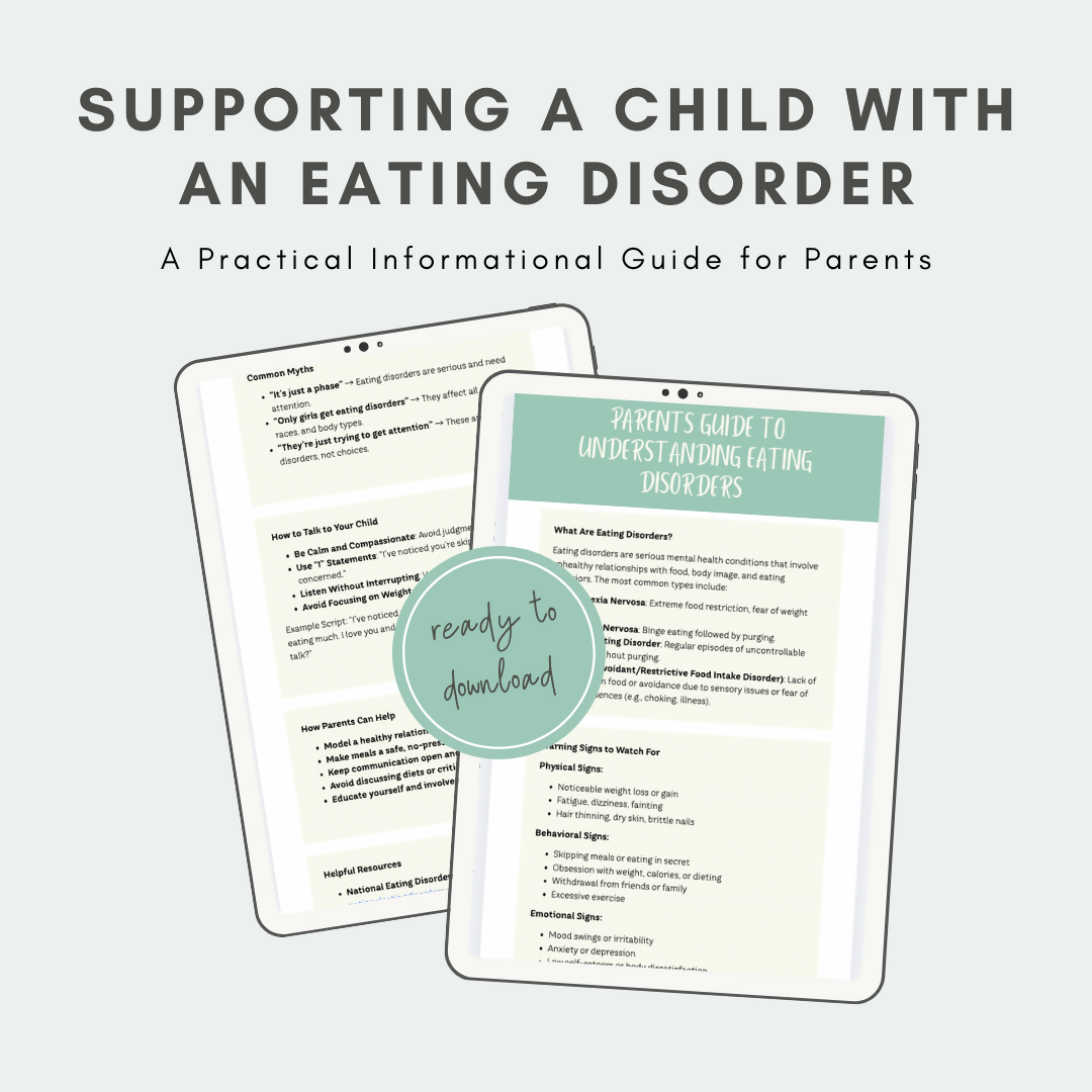 Parents’ Guide to Understanding Eating Disorders: An Introductory Resource Handout