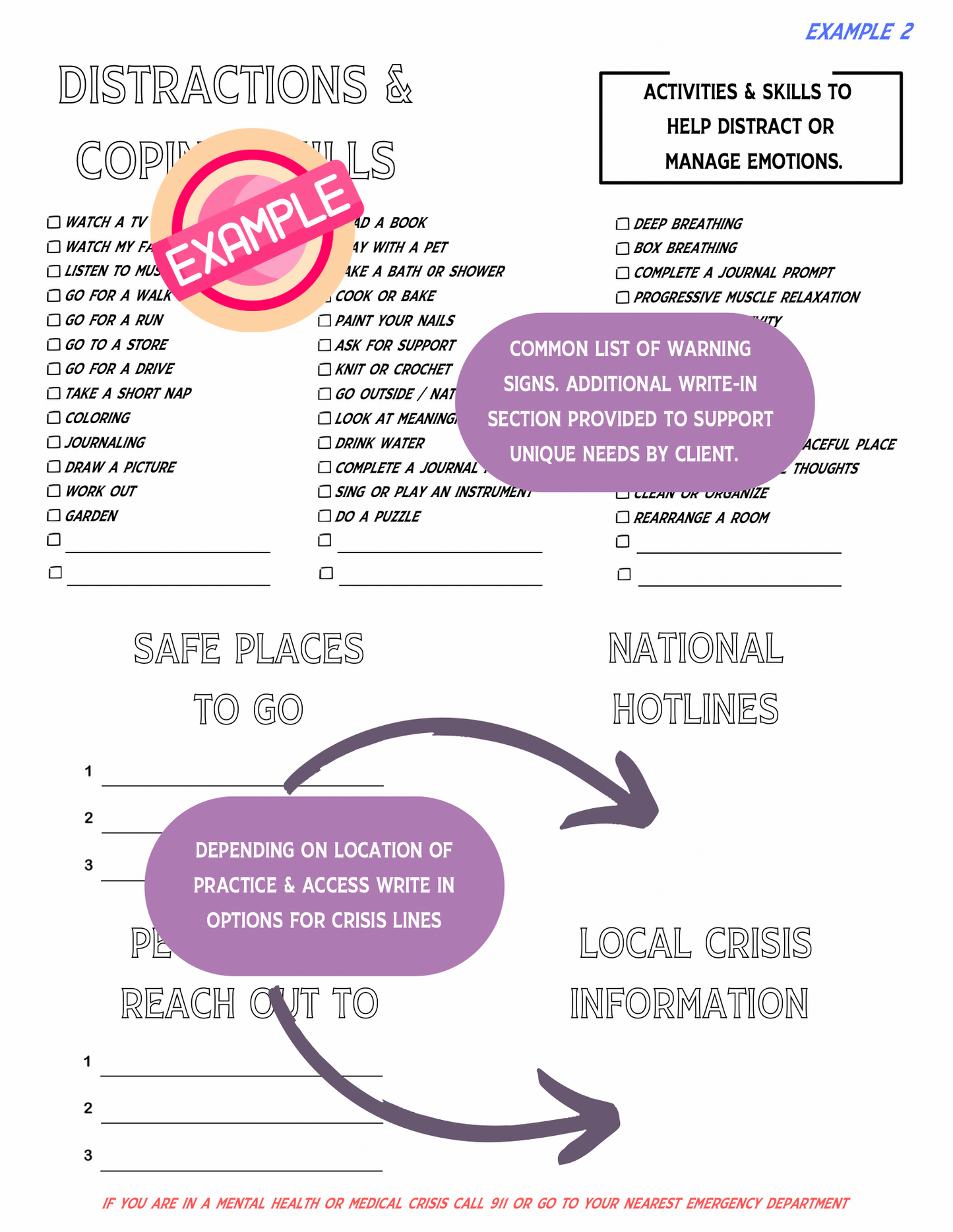 Safety Plan: Expanded