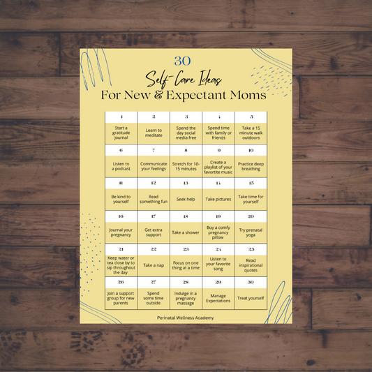 30 Self-Care Ideas for New & Expectant Moms