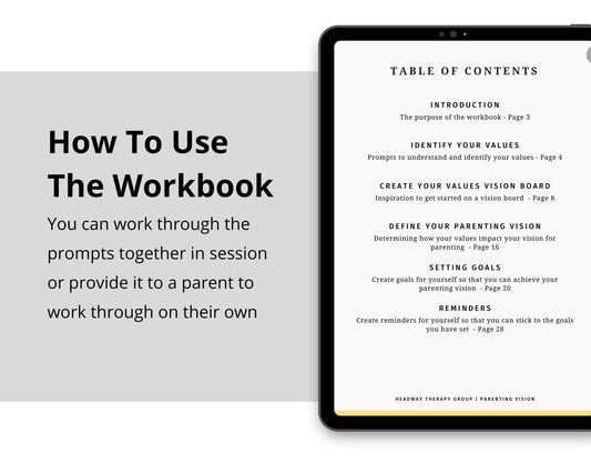 parenting skills workbook