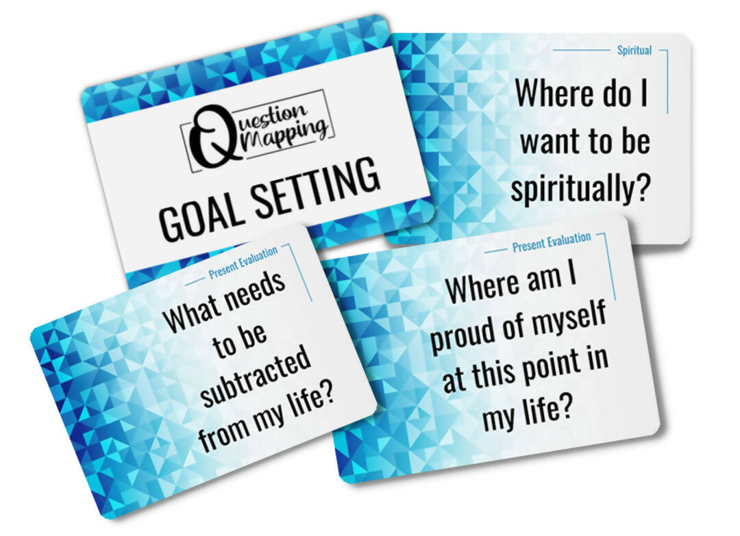 Card Sort Goal Setting Goal Setting Card Deck - Transform Your Life with Intention