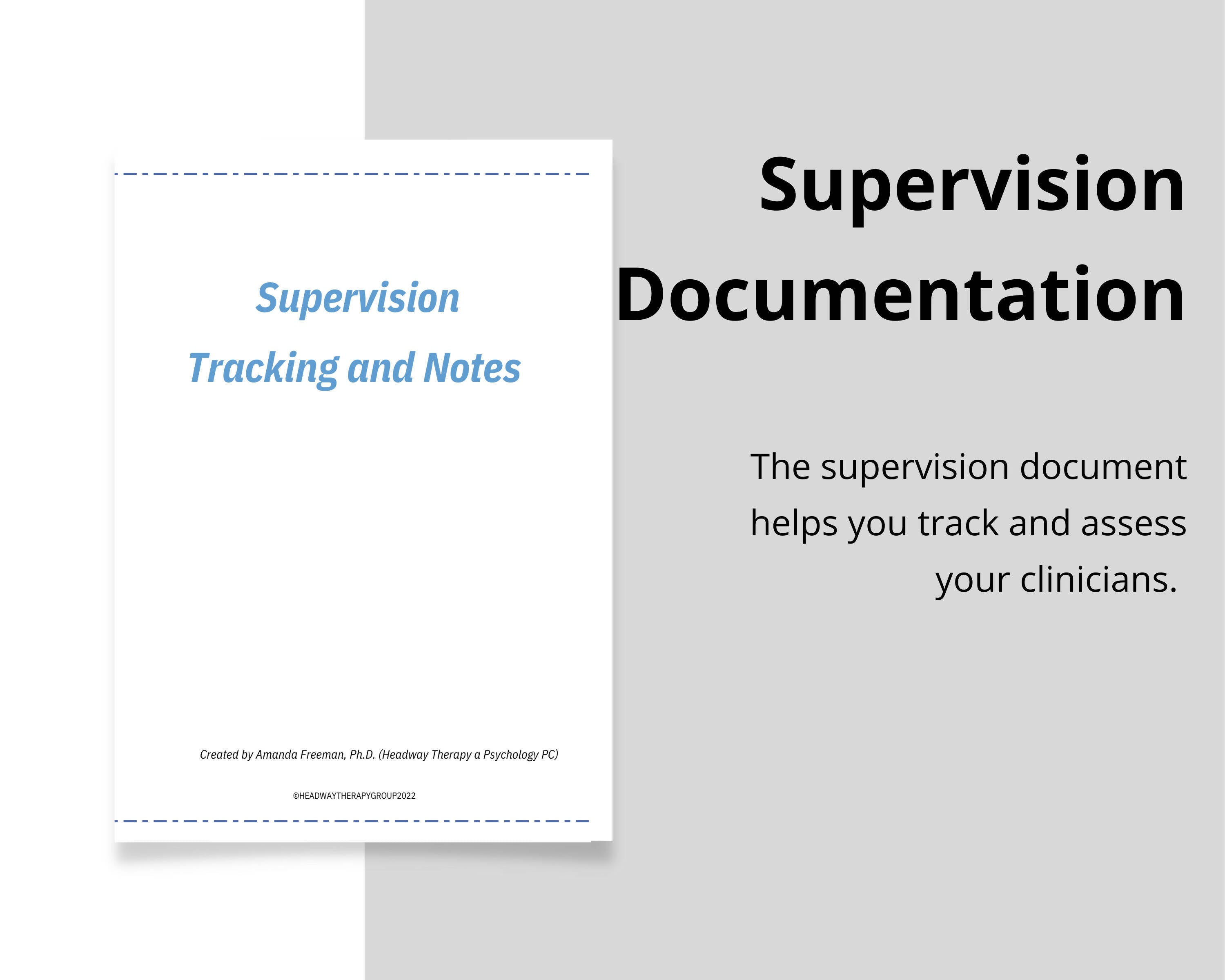 Clinical Supervision Meeting Checklist