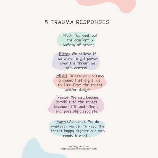 5 Trauma Responses