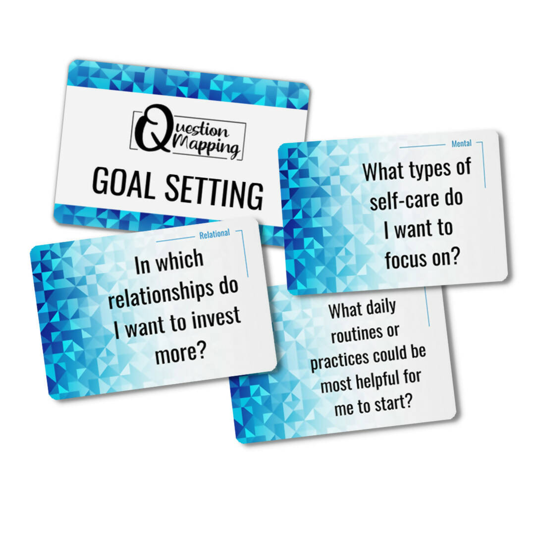 Card Sort Goal Setting Goal Setting Card Deck - Transform Your Life with Intention