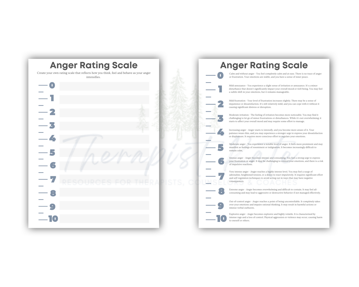 Anger Inventory.pdf Anger Awareness Worksheets for Therapists