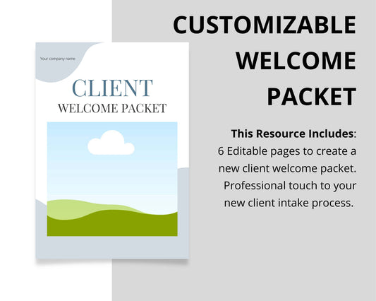 client welcome packet