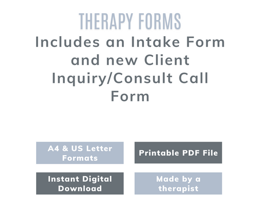 Therapy Intake Forms