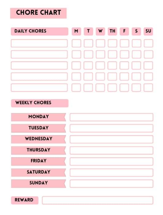 Bundle of habit and goal trackers, varied colors